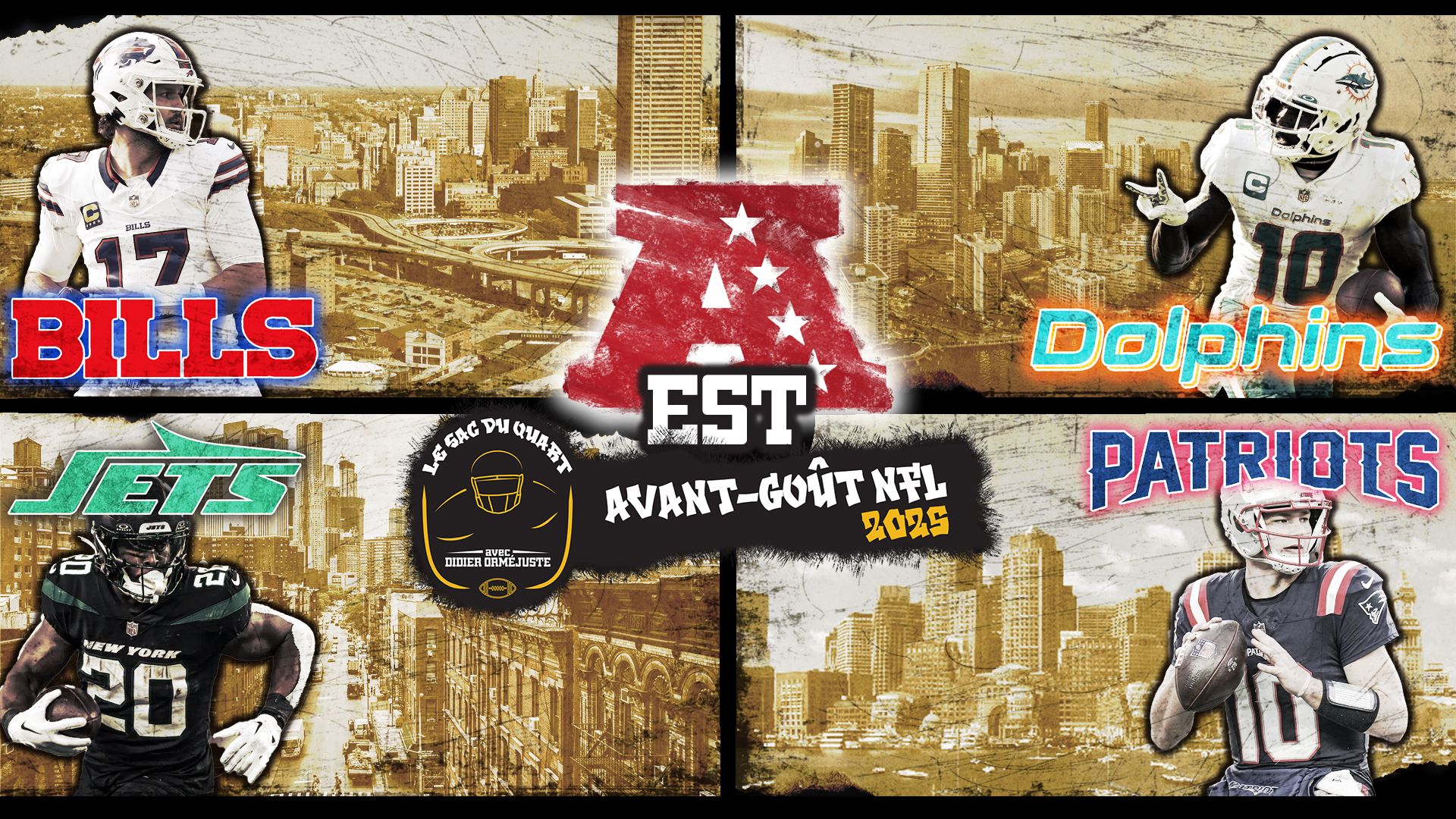 Avant-goût AFC Est 2025